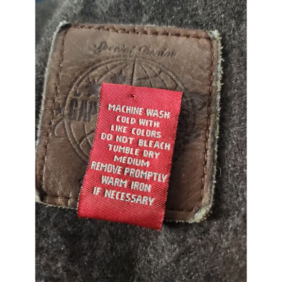 Gap Blue Jeans Chore Jacket Men's S Denim Zip/Button Closure Lined W/Pockets - Picture 8 of 8